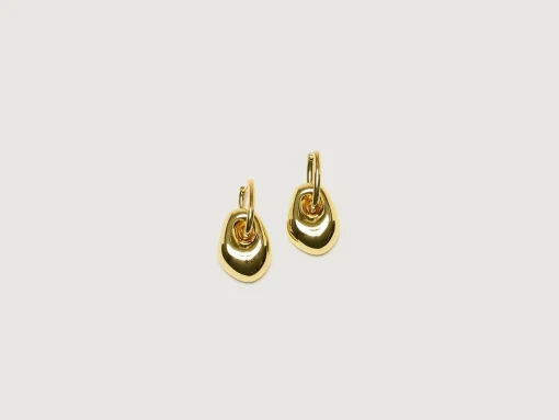 ANNI LU Boucles D'oreilles Golden Pebble