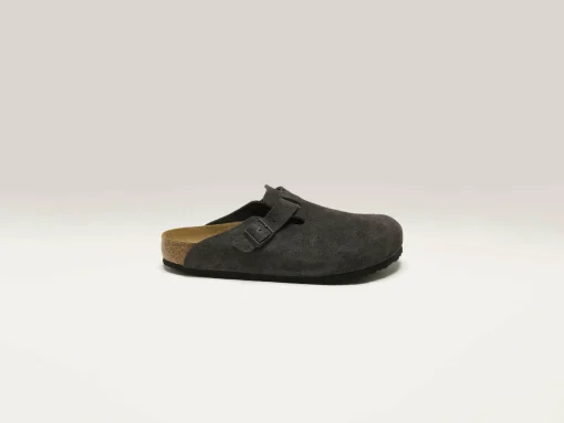 BIRKENSTOCK Sabots Boston Suede Leather Pour Hommes