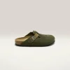 BIRKENSTOCK Sabots Boston En Cuir Mélangé Pour Hommes