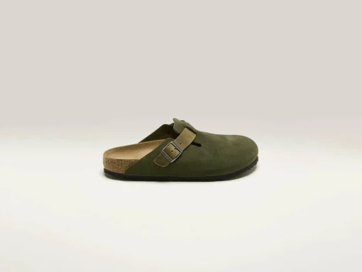 BIRKENSTOCK Sabots Boston En Cuir Mélangé Pour Hommes