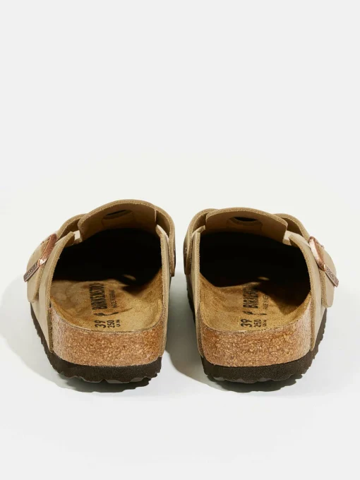 BIRKENSTOCK Sabots Boston Oiled Leather Pour Femmes