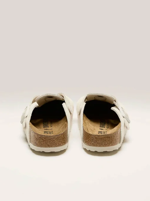 BIRKENSTOCK Sabots Boston Suede Leather Pour Femmes