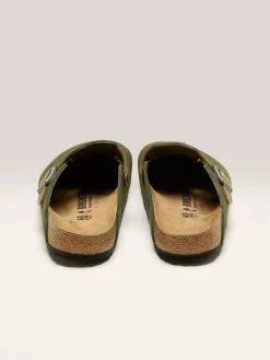 BIRKENSTOCK Sabots Boston En Cuir Mélangé Pour Hommes