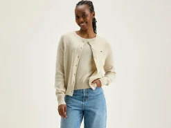 Cardigan Col Rond Giwes