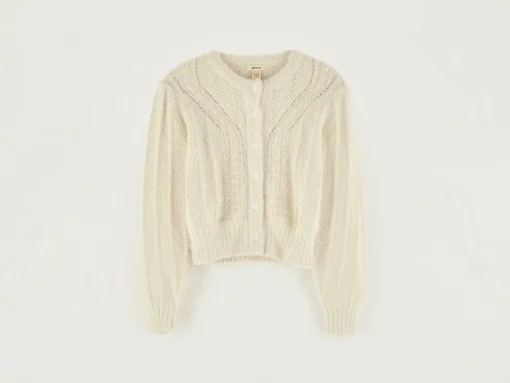 Cardigan Col Rond Golter