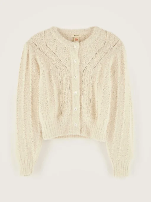 Cardigan Col Rond Golter