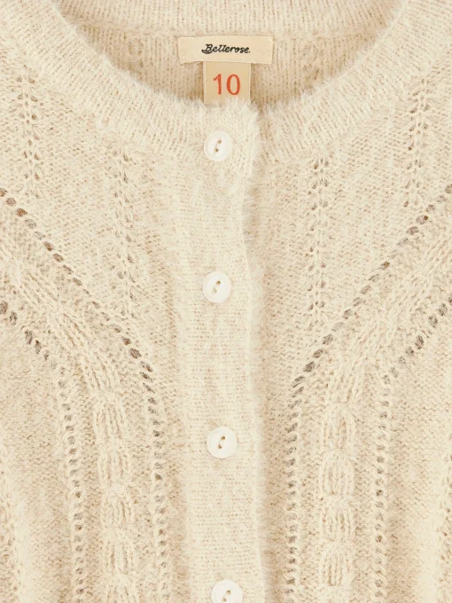 Cardigan Col Rond Golter