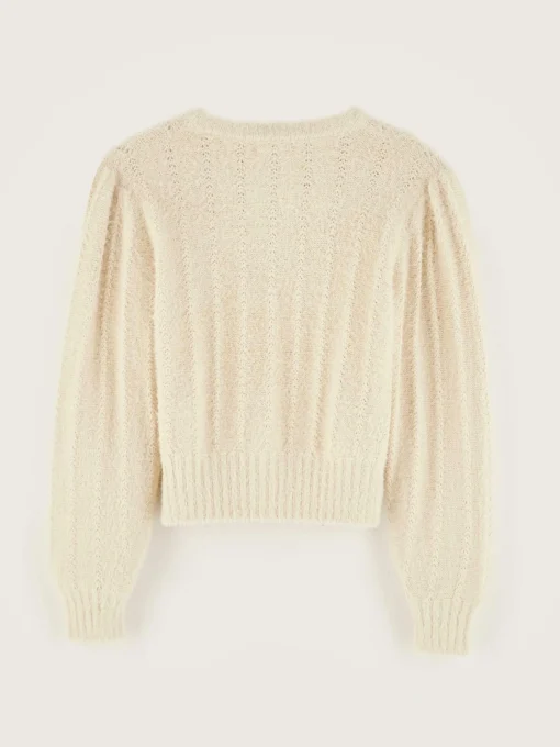 Cardigan Col Rond Golter