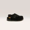 DR. MARTENS Mules Jorge II En Daim & Borg Pour Femmes