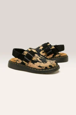 DR. MARTENS Mules Jorge II Contrast Hair-On Pour Femmes