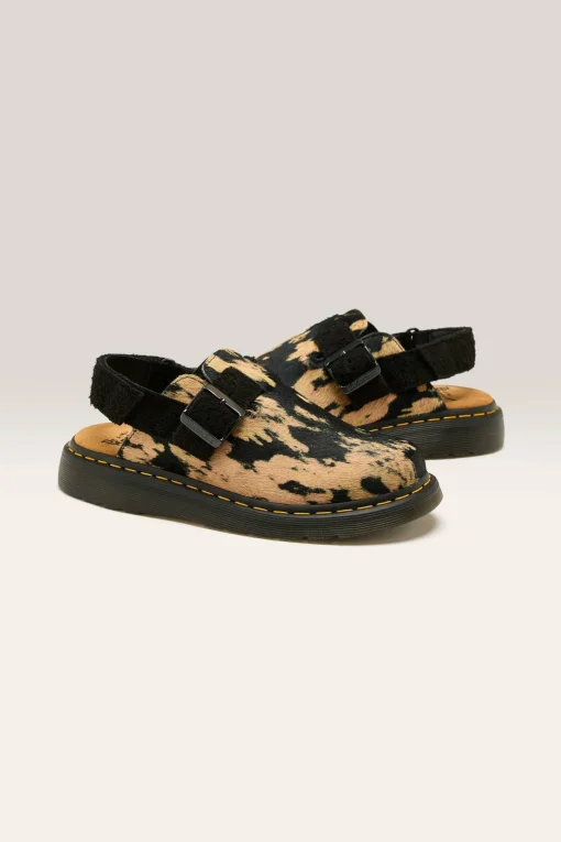 DR. MARTENS Mules Jorge II Contrast Hair-On Pour Femmes