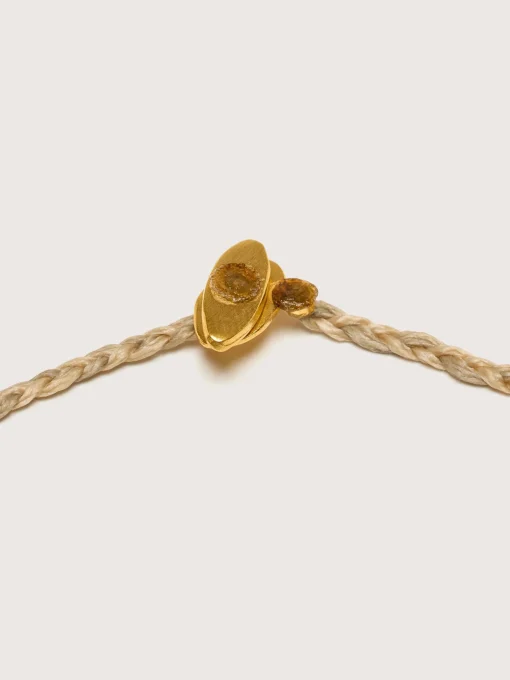 MARY GAITANI Bracelet à Double Rang De Pyrite