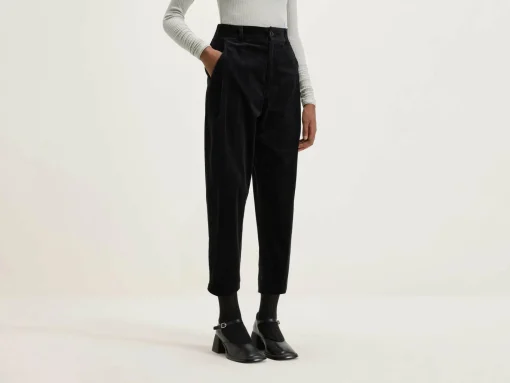 NICHOLSON & NICHOLSON Pantalon Sand Boyfriend En Velours Côtelé