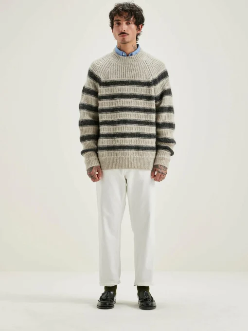 Pull Col Rond Lidon