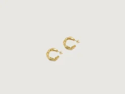 SIMUERO Boucles D'oreilles Or Gamba