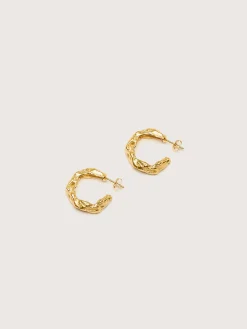 SIMUERO Boucles D'oreilles Or Gamba