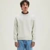Sweatshirt Col Rond Flock