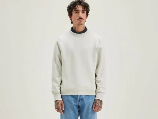 Sweatshirt Col Rond Flock