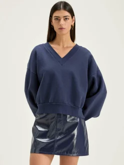 Sweatshirt Col V Varola
