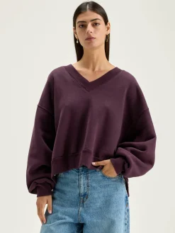 Sweatshirt Col V Varola