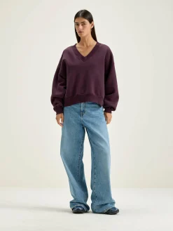 Sweatshirt Col V Varola