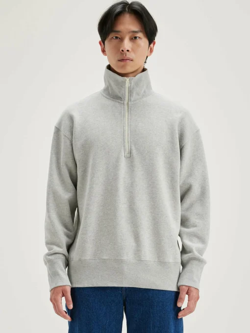 Sweatshirt Col Zippé Faber