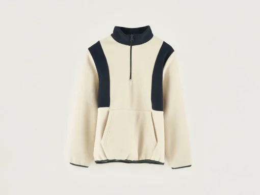 Sweatshirt Col Zippé Faris