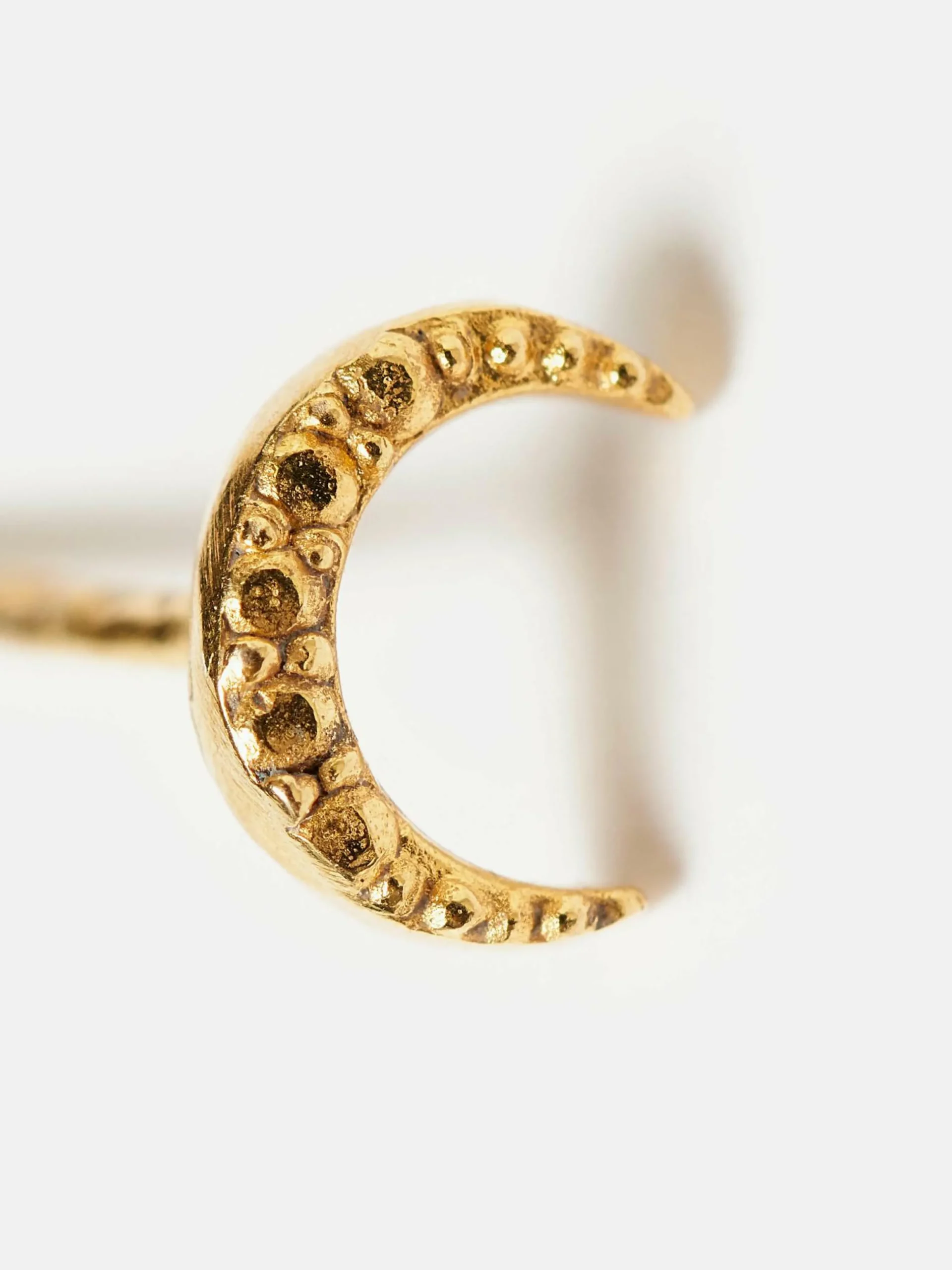 SYLVIE GILBERT Boucle D'oreille Stud Moon