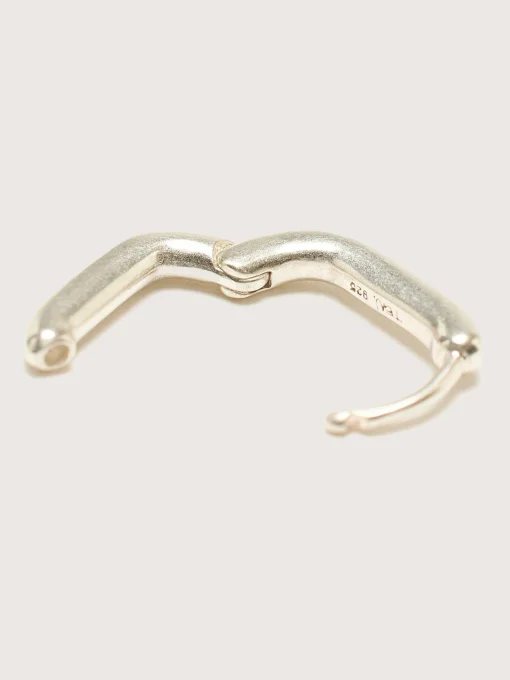 TEN Boucles D'oreilles Oblong En Argent