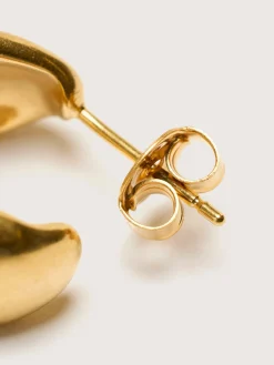 TEN Boucles D'oreilles Plum En Or