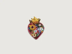 TROVELORE Broche Flaming Heart